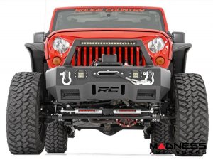 Jeep Wrangler JK Tubular Front + Rear Fender Flare Set - 2007 - 2018
